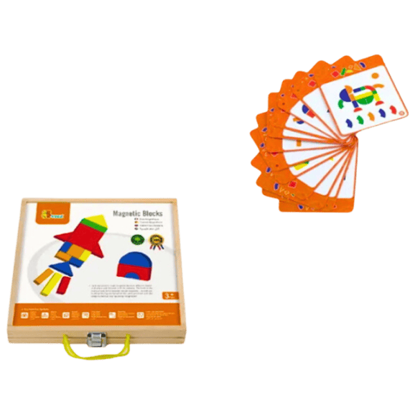 Joc educativ VIGA Shapes and Colors 3+/ Magnetic  photo 5