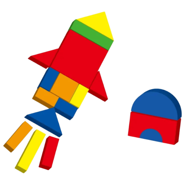 Joc educativ VIGA Shapes and Colors 3+/ Magnetic  photo 7