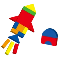 Joc educativ VIGA Shapes and Colors 3+/ Magnetic photo 7