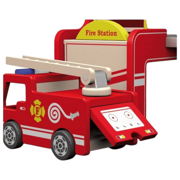 Joc educativ VIGA Fire Station 50828  1+ / Red photo 2