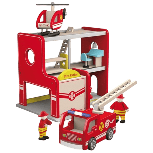 Joc educativ VIGA Fire Station 50828  1+ / Red photo 3