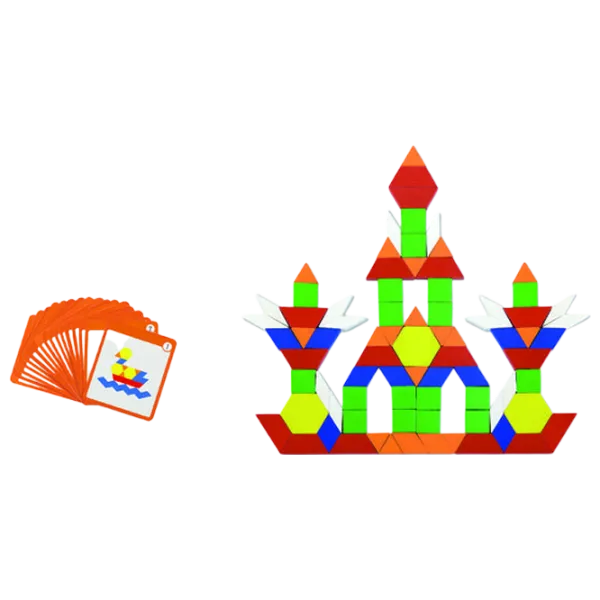 Развивающий набор VIGA Magnetic Geometric Block 1+/ Магнитный photo 2