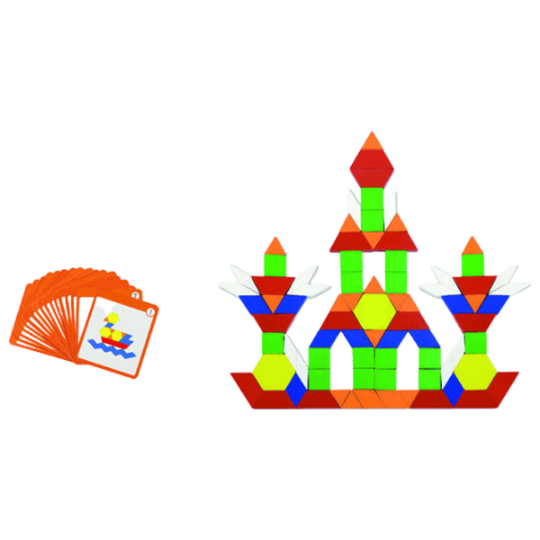 Развивающий набор VIGA Magnetic Geometric Block 1+/ Магнитный photo 2