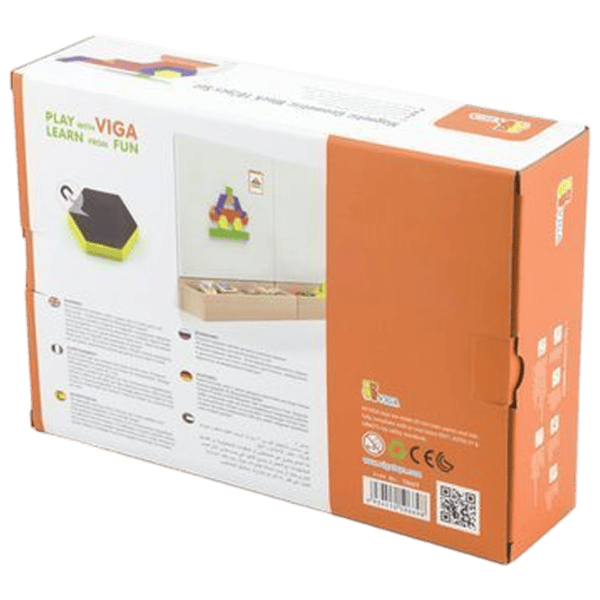 Развивающий набор VIGA Magnetic Geometric Block 1+/ Магнитный photo 4