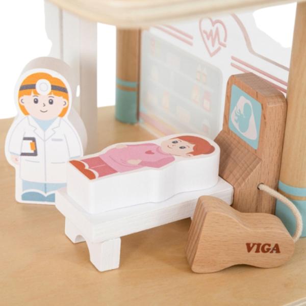 Set jucării VIGA Hospital 44802  3+ / Multicolor photo 5