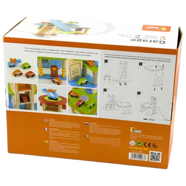 Игровой набор VIGA Garage 59963  1+ / Разноцветный photo 4