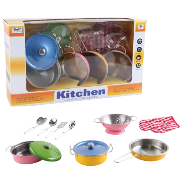 Set de bucătărie Essa Toys Kitchen set 3+ / set de veselă photo 1
