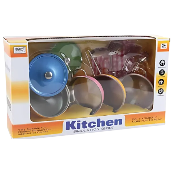 Set de bucătărie Essa Toys Kitchen set 3+ / set de veselă photo 4
