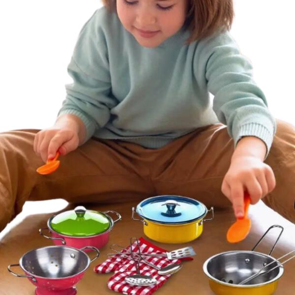 Set de bucătărie Essa Toys Kitchen set 3+ / set de veselă photo 5