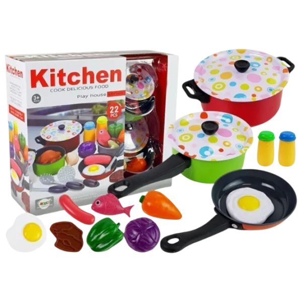 Joc de rol Essa Toys Kitchen set 3+ / set de bucătărie photo 1