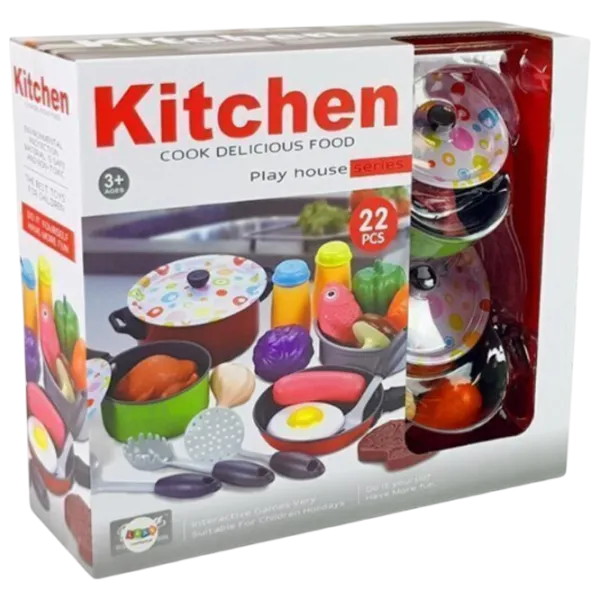 Joc de rol Essa Toys Kitchen set 3+ / set de bucătărie photo 3