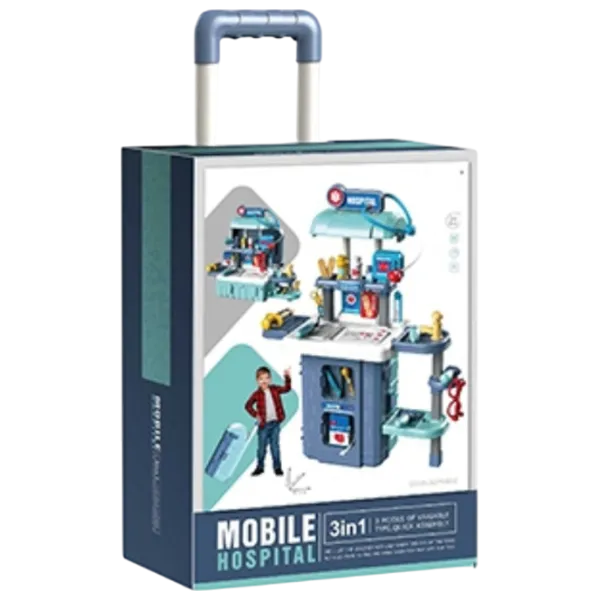 Joc de rol Essa Toys Mobile Hospital 3+ / Set de doctor photo 2