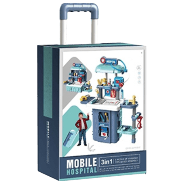 Joc de rol Essa Toys Mobile Hospital 3+ / Set de doctor photo 2