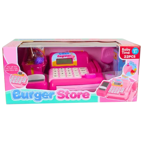Joc de rol Essa Toys Burger Store 3+ / Aparat de casa photo 1
