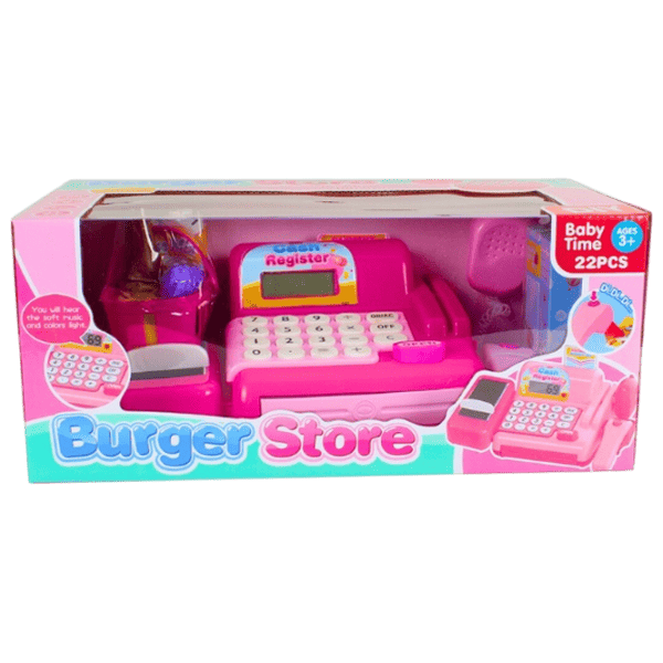 Joc de rol Essa Toys Burger Store 3+ / Aparat de casa photo 1