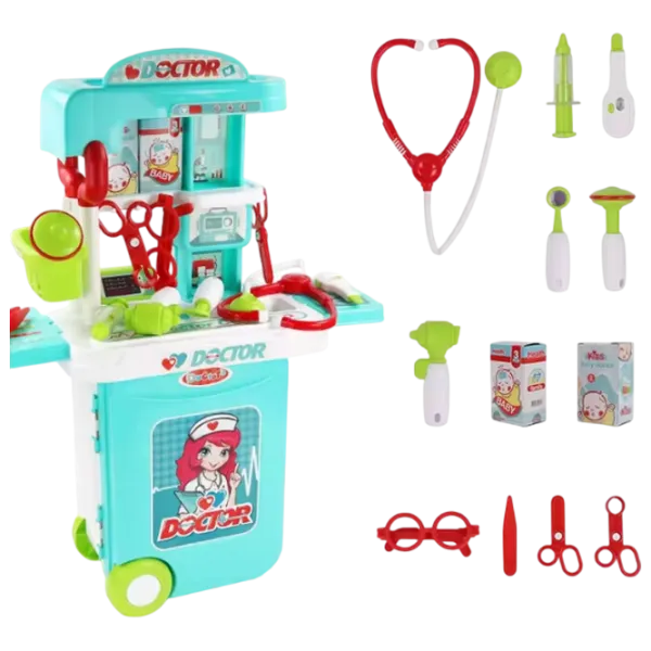 Ролевые игры Essa Toys The Doctor in the Suitcase 3+ / Доктор набор photo 1
