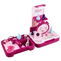 Joc de rol Essa Toys 3-in-1 suitcase stylist 3+ / set de frumusete photo 2