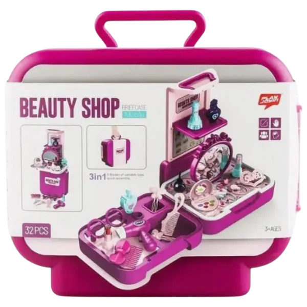Joc de rol Essa Toys 3-in-1 suitcase stylist 3+ / set de frumusete  photo 5