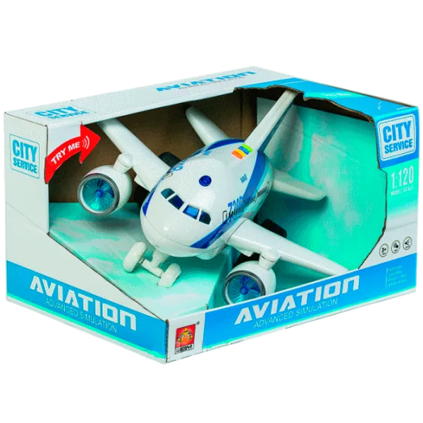 Avion Wenyi Planebus 730B WY730B  / / Blue White photo 1