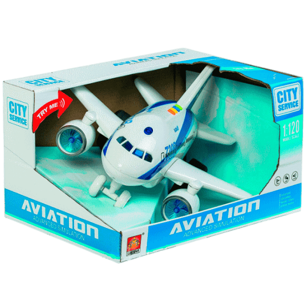 Avion Wenyi Planebus 730B WY730B  / / Blue White photo 1