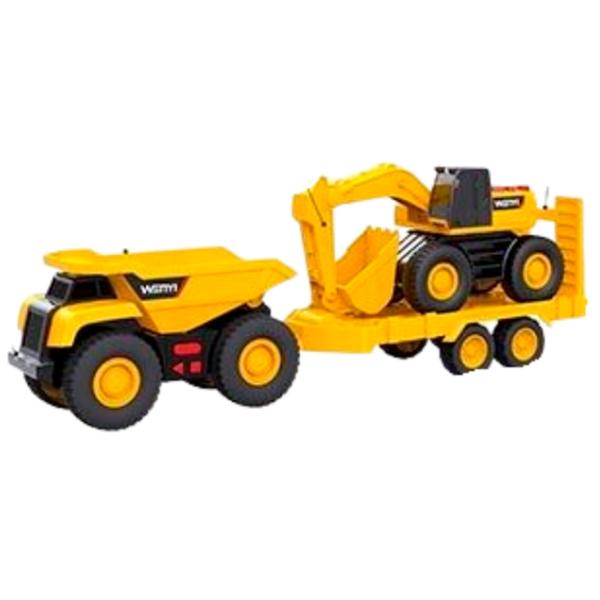 Set de mașini Wenyi Basculantă WY1106A-3  / / Black Yellow photo 2