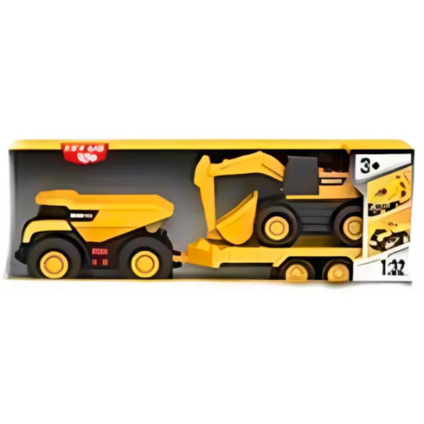 Set de mașini Wenyi Basculantă WY1106A-3  / / Black Yellow photo 3