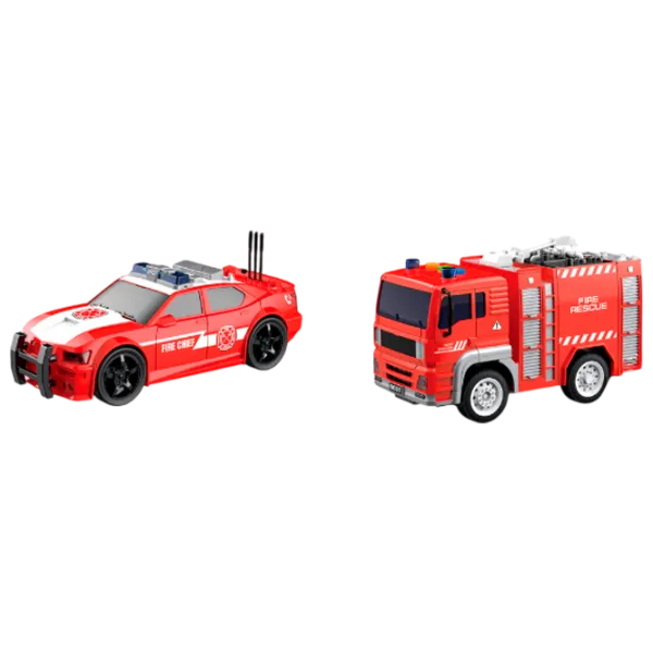 Set de mașini Wenyi Mașini de pompieri WY550-4  / / White Red photo 3