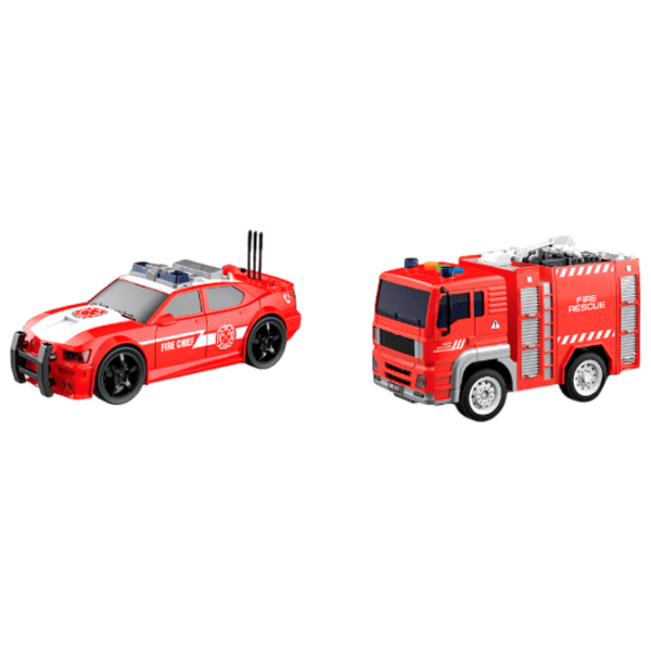 Set de mașini Wenyi Mașini de pompieri WY550-4  / / White Red photo 3