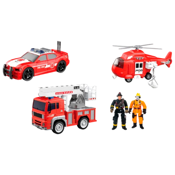 Set de mașini Wenyi Mașini de pompieri WY550-3  / / White Red photo 2