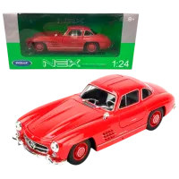 Mașină Welly Mercedes-Benz 300 SL 24064W  / / Black Red