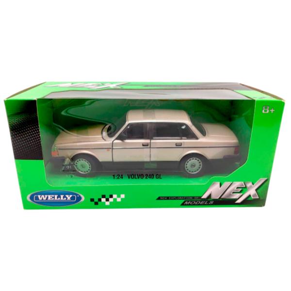 Mașină Welly Volvo 240 GL 24102W  / / Black Gray photo 3
