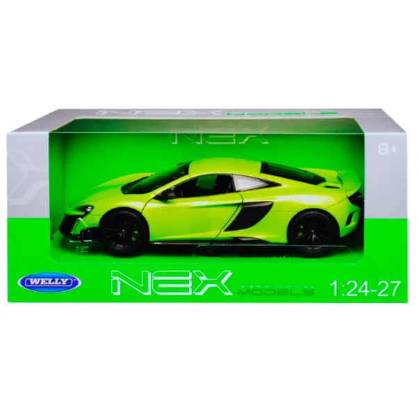 Mașină Welly MCLAREN 675LT COUPE 24088  / / Black Green photo 5