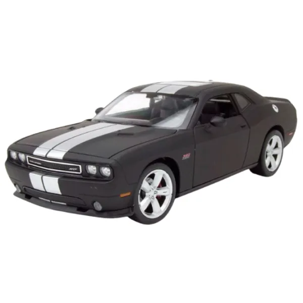 Mașină Welly DODGE CHALLENGER SRT 24088  / / White Black photo 2