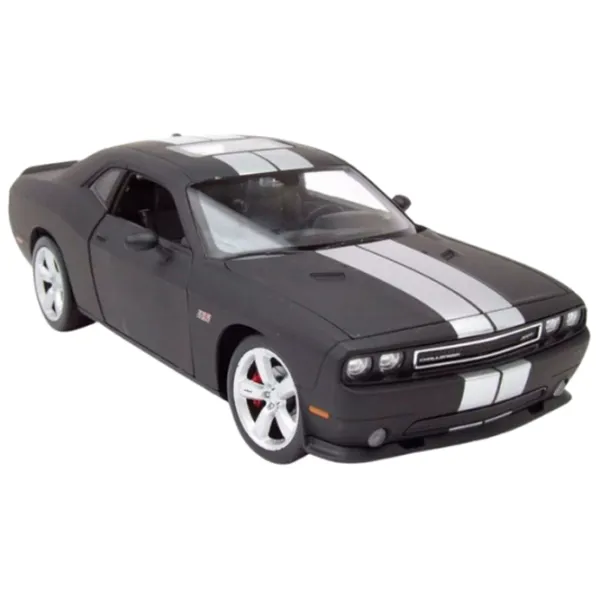 Mașină Welly DODGE CHALLENGER SRT 24088  / / White Black photo 5