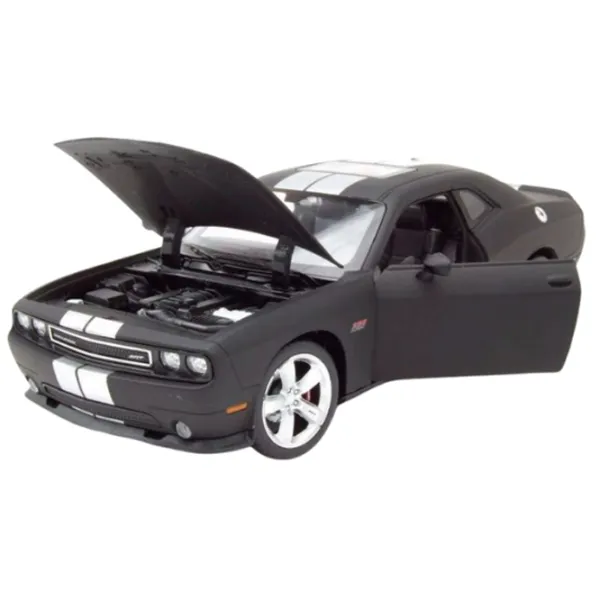 Mașină Welly DODGE CHALLENGER SRT 24088  / / White Black photo 7