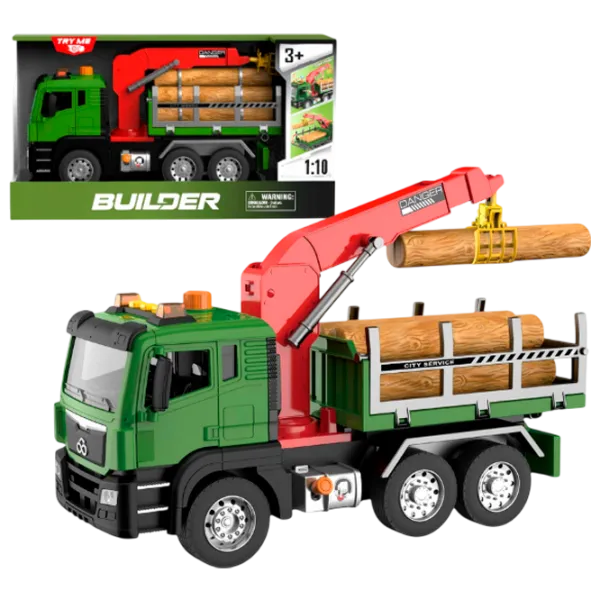 Camion Wenyi Camion cu lemne WY1122A  / / Multicolor Green photo 1