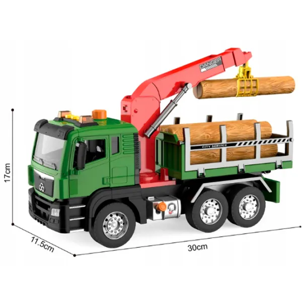 Camion Wenyi Camion cu lemne WY1122A  / / Multicolor Green photo 4