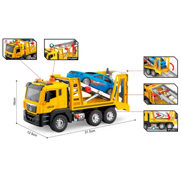 Camion Wenyi Evacuator WY1120B  / / Black Yellow photo 5