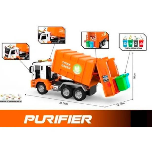 Camion Wenyi Think Green   / / White Orange photo 6