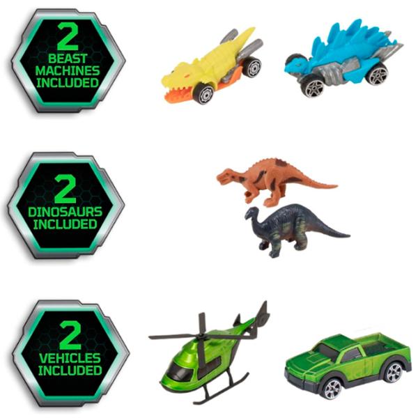 Комплект машин HTI Teamsterz Beast Machines 1417559  / / Разноцветный Разноцветный photo 6