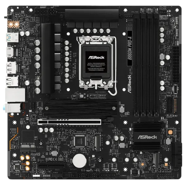 Материнская плата ASRock B860M PRO-A mATX / Intel B860M  photo 1