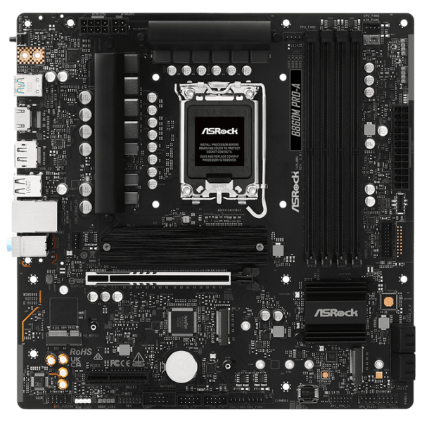 Материнская плата ASRock B860M PRO-A mATX / Intel B860M  photo 1
