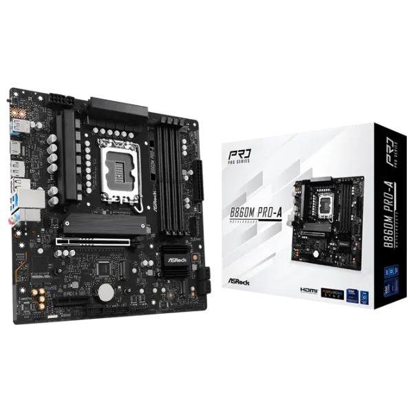 Материнская плата ASRock B860M PRO-A mATX / Intel B860M  photo 2