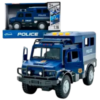 Mașină Wenyi Jeep de poliție WY980B  / / Black Blue
