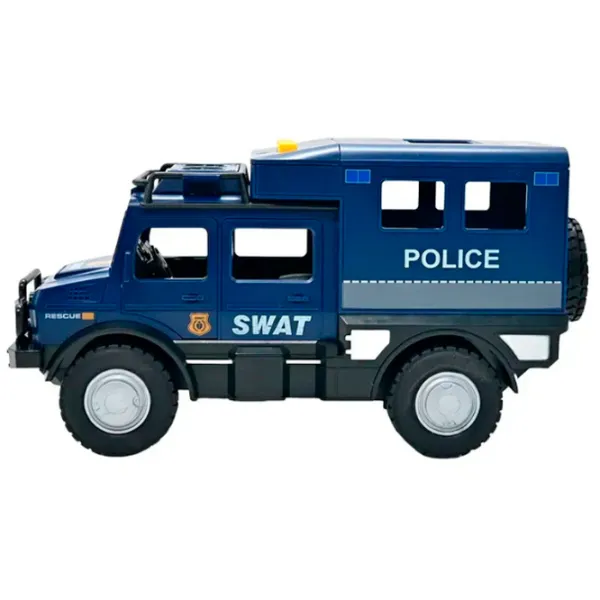 Mașină Wenyi Jeep de poliție WY980B  / / Black Blue photo 2