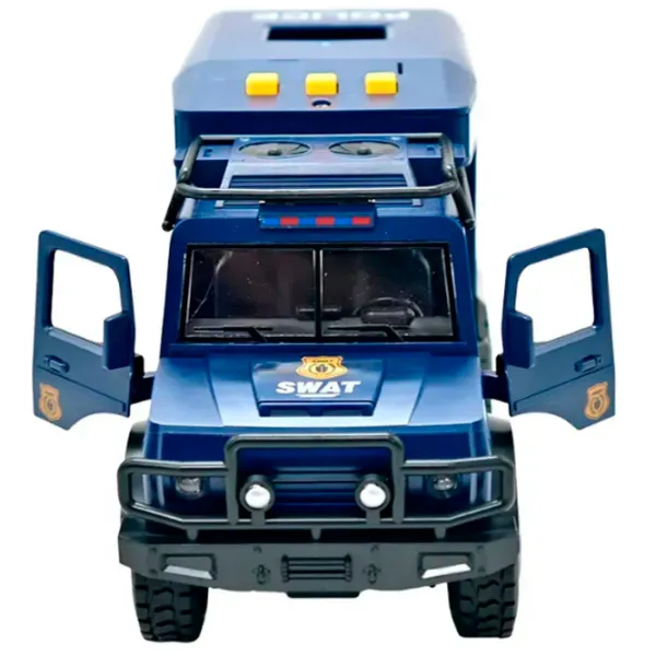 Mașină Wenyi Jeep de poliție WY980B  / / Black Blue photo 4