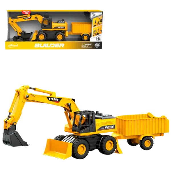 Excavator Wenyi Excavator cu remorcă WY1139ABC-1  / / Black Blue photo 1