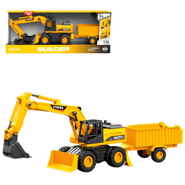 Excavator Wenyi Excavator cu remorcă WY1139ABC-1  / / Black Blue photo 1