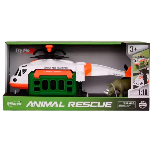 Elicopter Wenyi Salvarea animalelor WY960B  / / Black White photo 3
