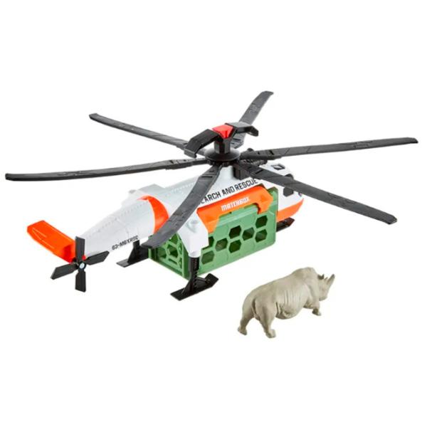 Elicopter Wenyi Salvarea animalelor WY960B  / / Black White photo 4